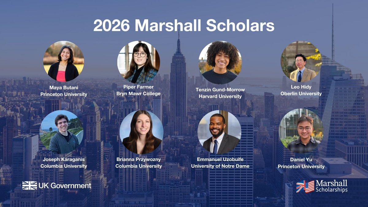 Marshall Scholarship 2027 Deadline September 29 for Funded Postgraduate Study in UK